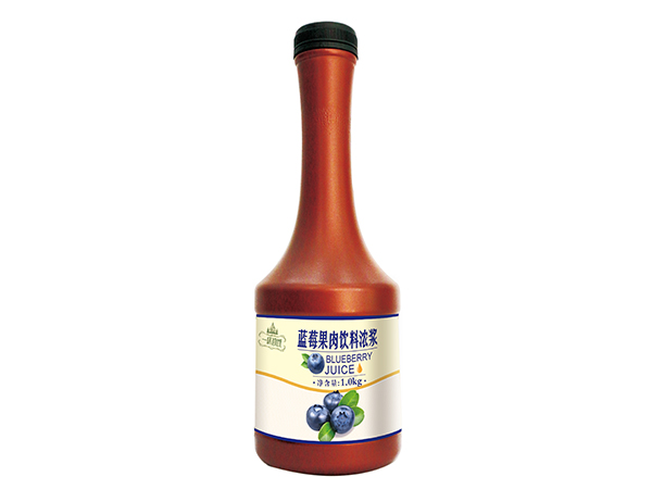 藍莓果肉飲料濃漿 1KG